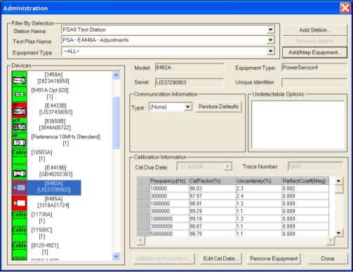 نرم افزار تنظیم و کالیبراسیون Keysight N7800A